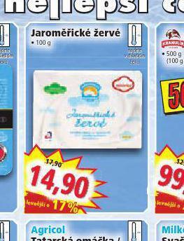 Norma Jaroměřické žervé nabídka