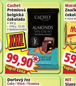 Norma Cachet prémiová belgická čokoláda nabídka