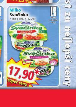 Norma Milko svačinka nabídka