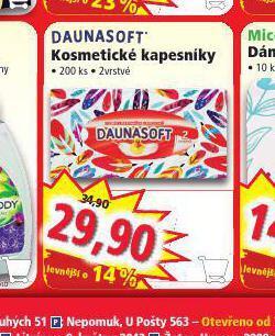 Norma Daunasoft kosmetické kapesníky nabídka