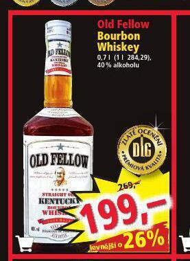 Norma Old fellow bourbon whiskey nabídka