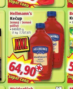 Norma Hellmann´s kečup nabídka