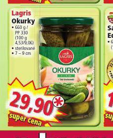Norma Lagris okurky nabídka