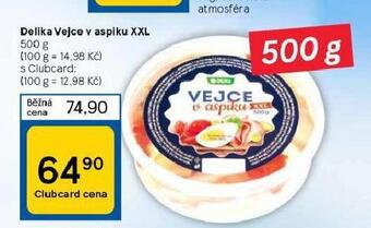 Tesco Delika vejce v aspiku xxl nabídka
