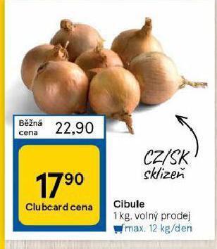 Tesco Cibule nabídka