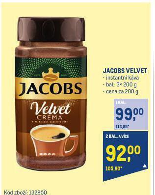 Makro Káva jacobs nabídka