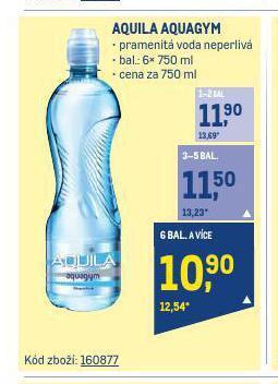 Makro Aquila aquagym nabídka