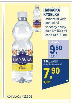 Makro Hanácká kyselka nabídka