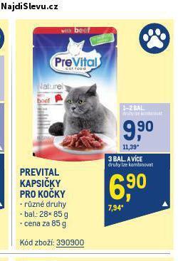 Makro Prevital kapsičky pro kočky nabídka