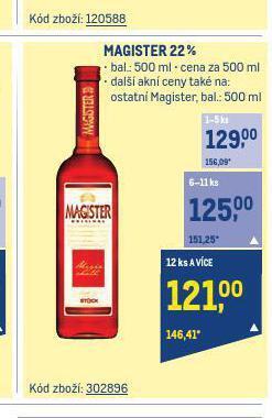 Makro Magister nabídka