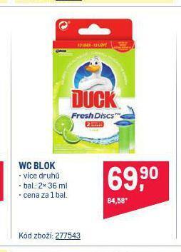 Makro Wc blok nabídka