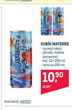 Makro Kubík waterrr nabídka