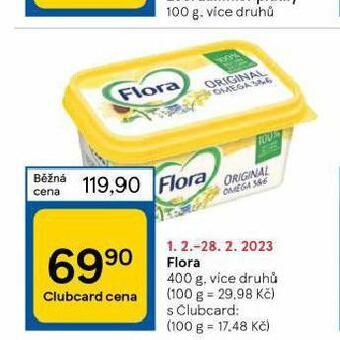 Tesco Flora 400 g nabídka