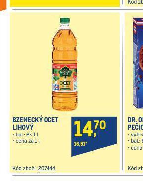 Makro Bzenecký ocet nabídka