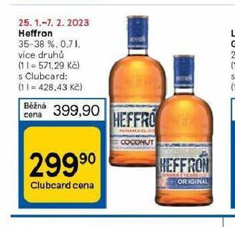 Tesco Heffron nabídka
