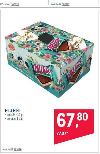 Makro Mila mini nabídka