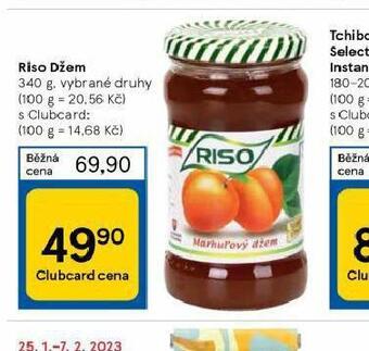 Tesco Riso džem nabídka