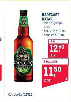 Makro Pivo radegast nabídka