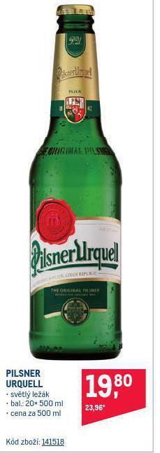 Makro Pivo pilsner urquell nabídka
