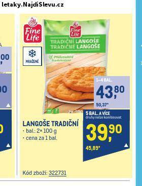 Makro Langoše tradiční nabídka