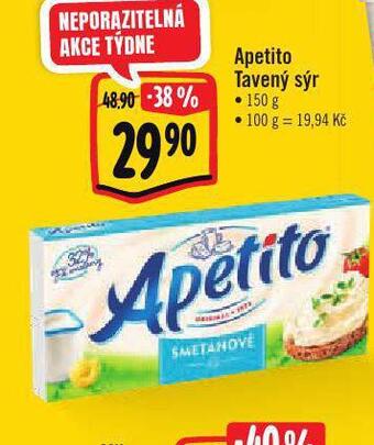 Albert Apetito tavený sýr nabídka