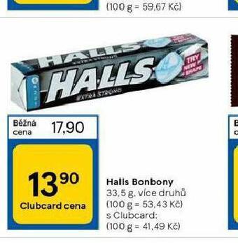 Halls bonbony