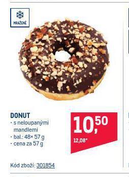 Makro Donut nabídka