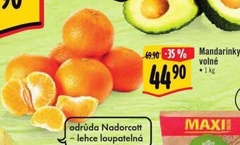 Albert Mandarinky nabídka
