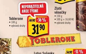 Albert Toblerone nabídka