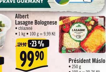 Albert Lasagne bolognese nabídka