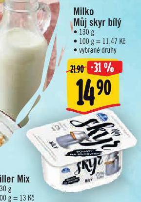 Albert Milko můj skyr nabídka