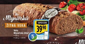 Albert Veka mlynářská žitná nabídka