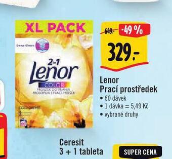 Albert Lenor prací prostředek nabídka