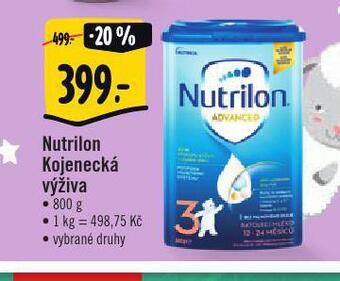 Albert Nutrilon kojenecká výživa nabídka
