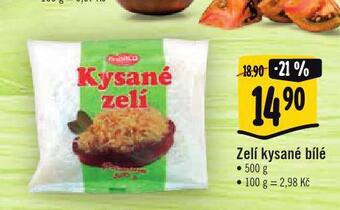 Albert Zelí kysané bílé nabídka
