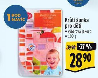 Albert Krůtí šunka pro děti nabídka