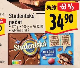 Albert Studentská pečeť nabídka