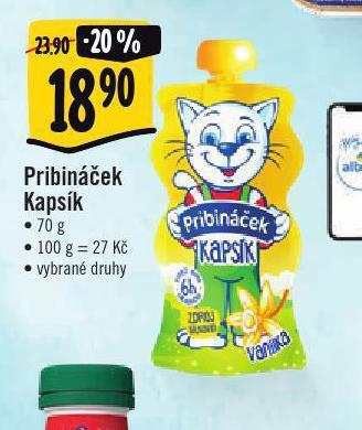 Albert Pribináček kapsík nabídka