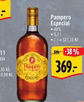 Albert Pampero especial nabídka