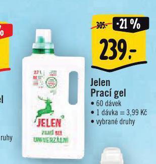 Albert Jelen prací gel nabídka