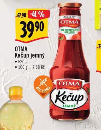 Albert Otma kečup nabídka