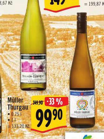 Albert Muller thurgau nabídka