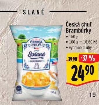 Albert Česká chuť brambůrky nabídka