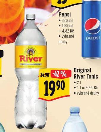 Albert Original river tonic nabídka