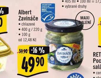 Albert Zavináče nabídka