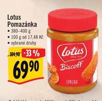 Albert Lotus pomazánka nabídka