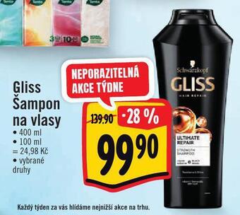 Albert Šampon gliss nabídka