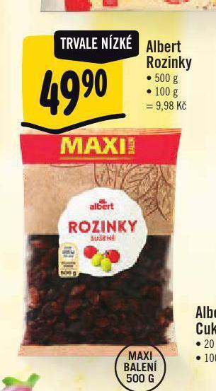 Albert Rozinky nabídka