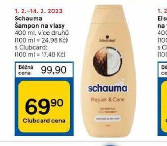 Tesco Schauma šampon nabídka