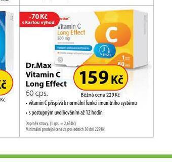 Dr. Max Dr. max vitamin c long effect nabídka